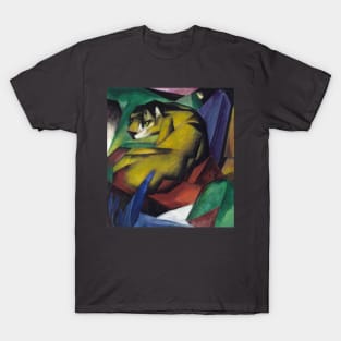 Tiger in Cubist Art Style T-Shirt